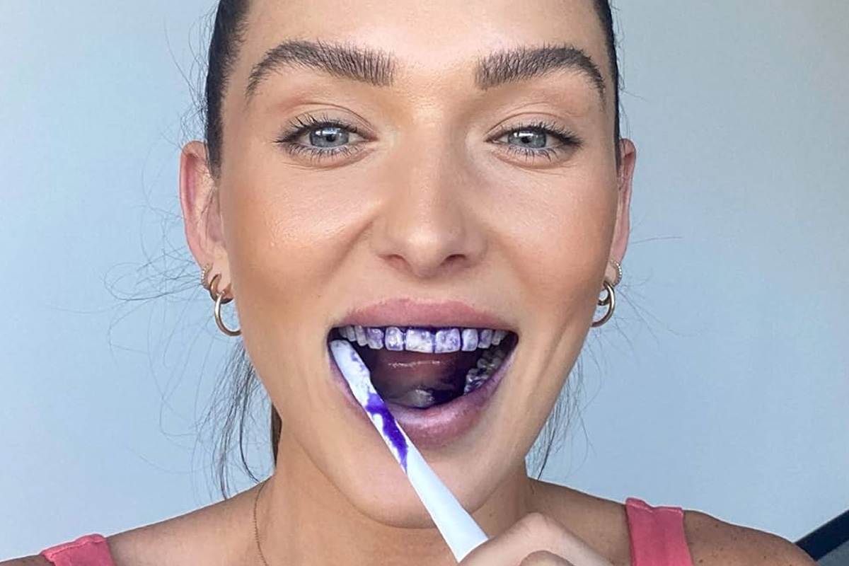 Purple Toothpaste